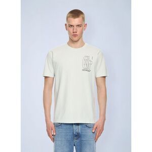 Off-White Men Outline Double Arrow Slim T-Shirt